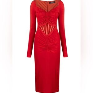 Versace Corset Dress Size 44 New with tags